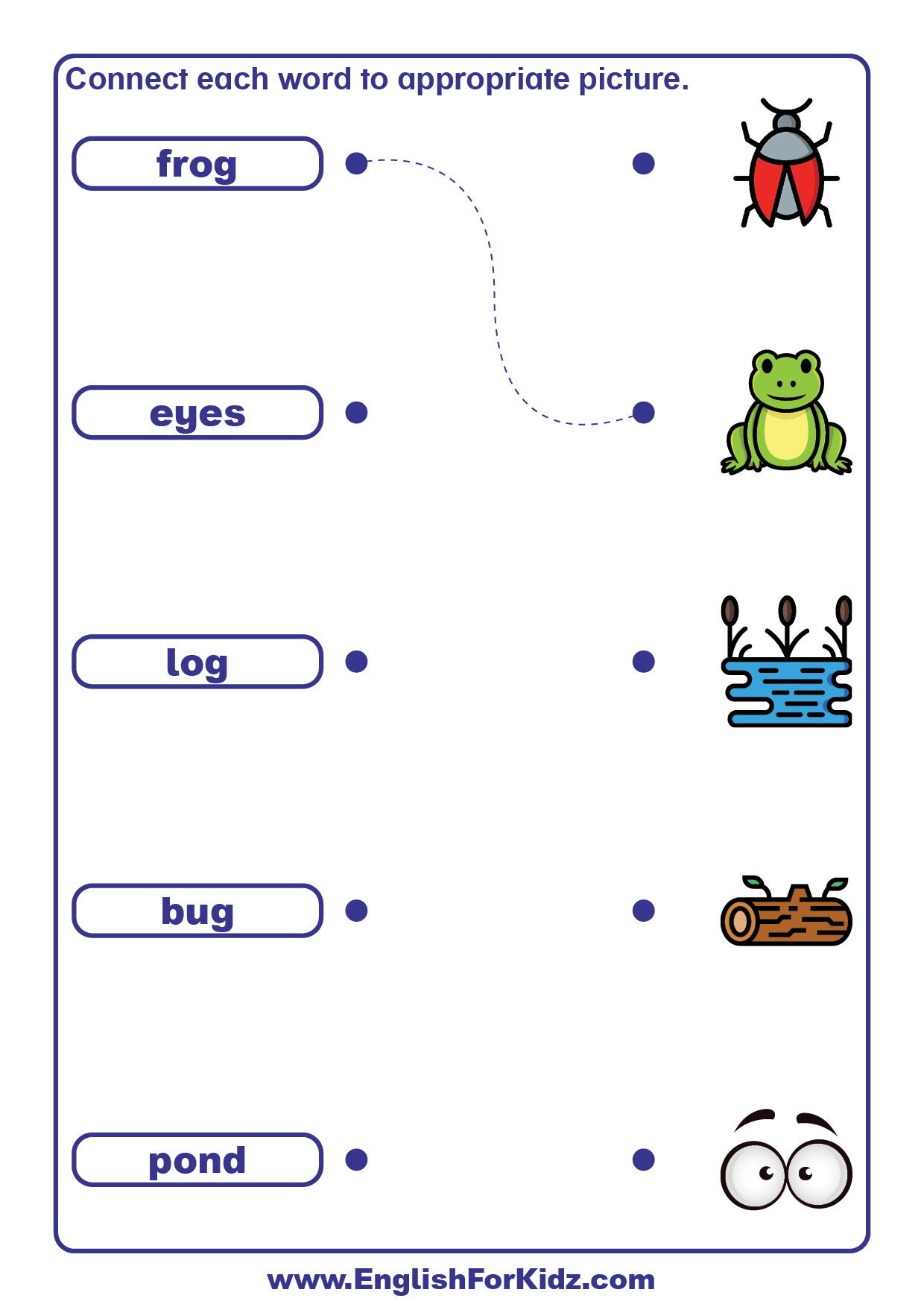 Free Kindergarten Printable Reading Worksheets
