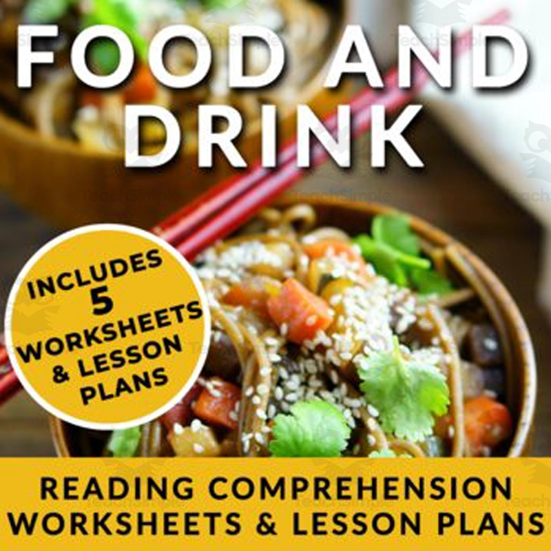 Esl Food Reading Comprehension Worksheets