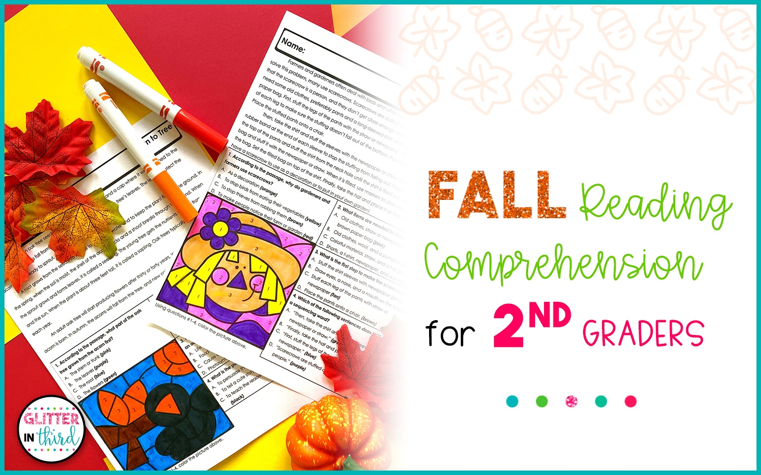 Fun 2nd Grade Reading Comprehension Worksheets