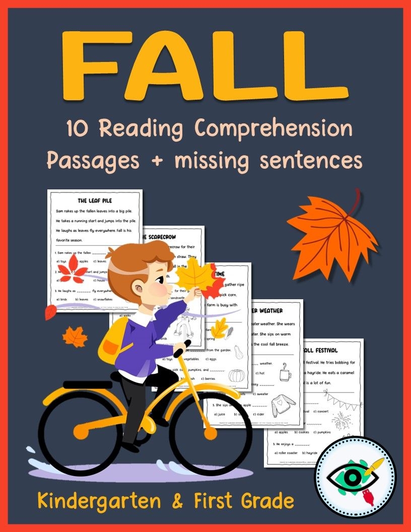 Fall Reading Fun For K 1 Boost Skills With Printables