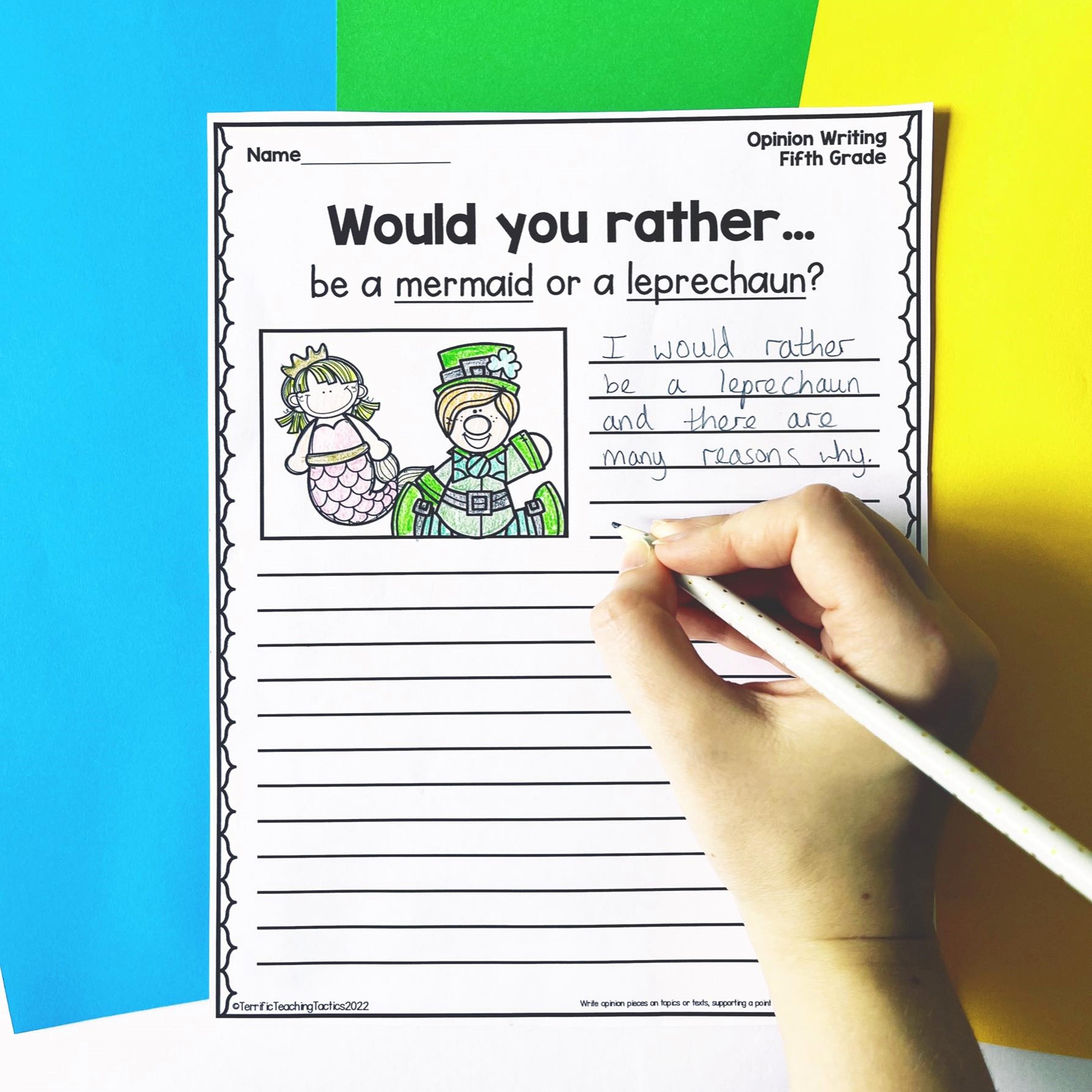Free Printable Opinion Writing Worksheets
