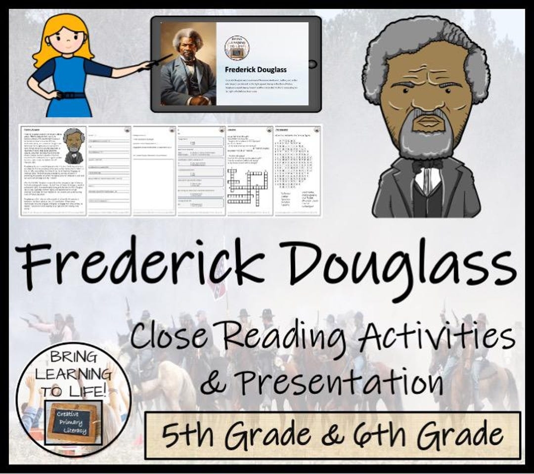 Frederick Douglass Reading Comprehension Worksheet Pdf