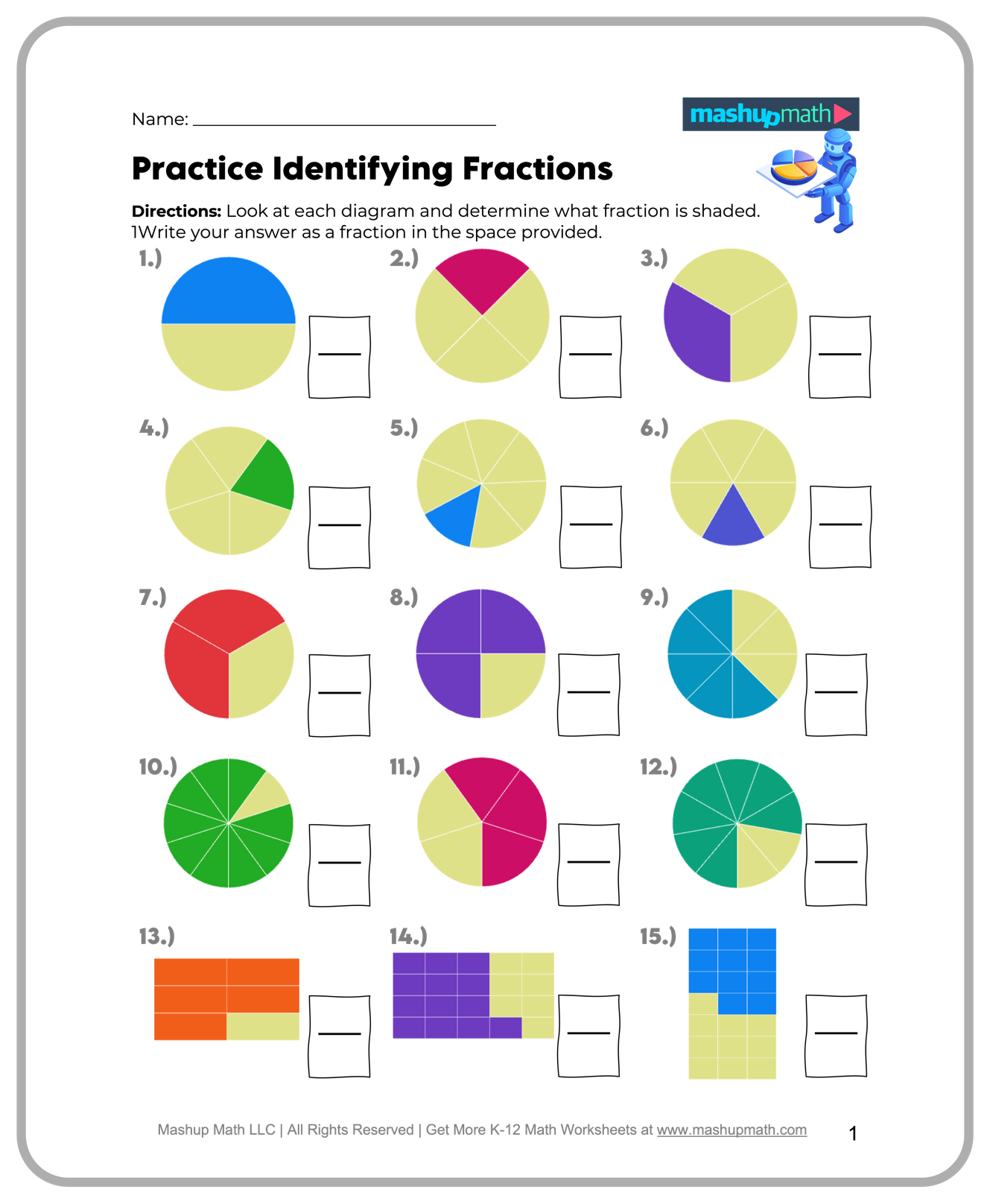 Free 4th Grade Printable Worksheets