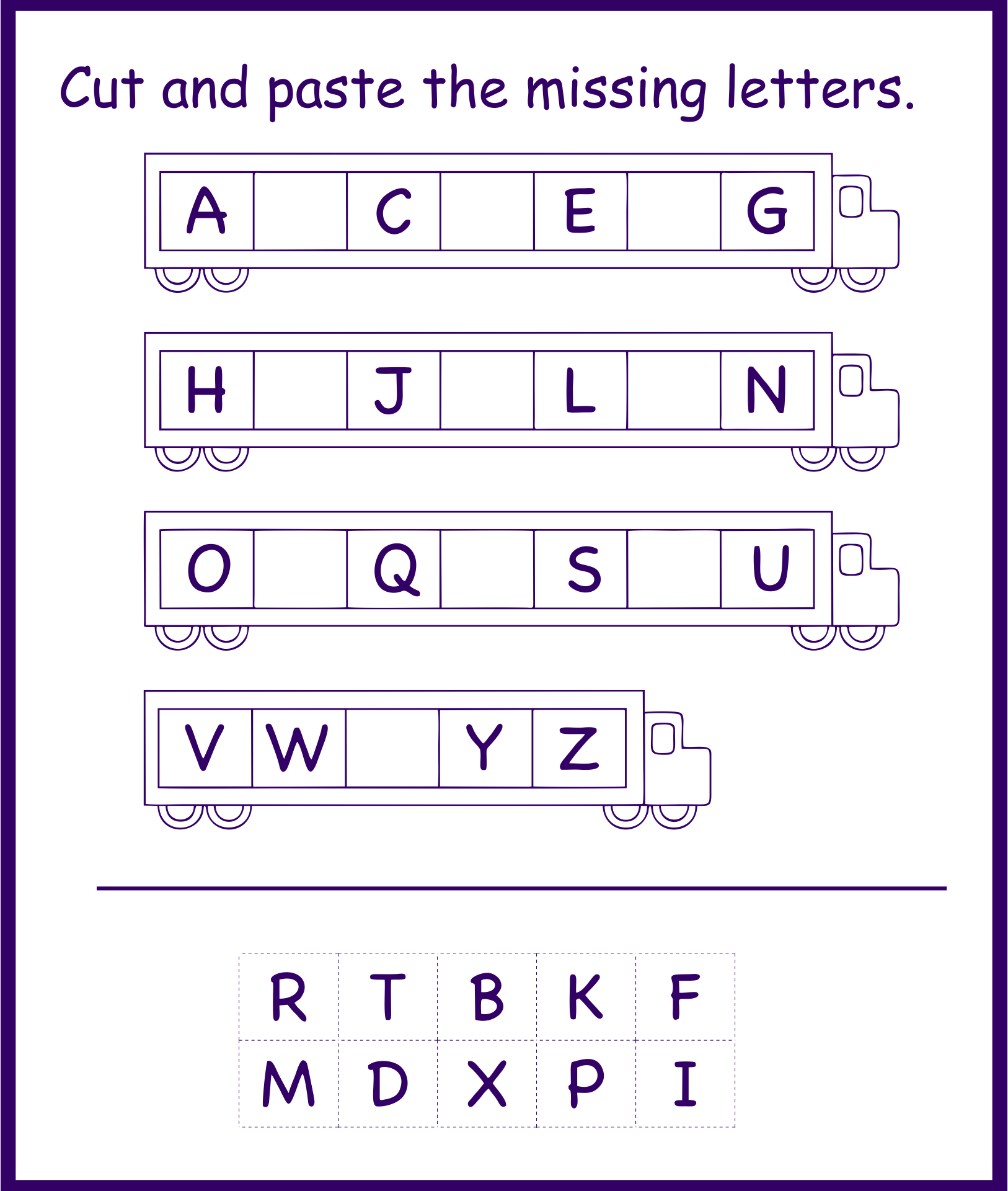 Free Alphabet Practice A Z Letter Worksheets 123 Kids Fun Apps 