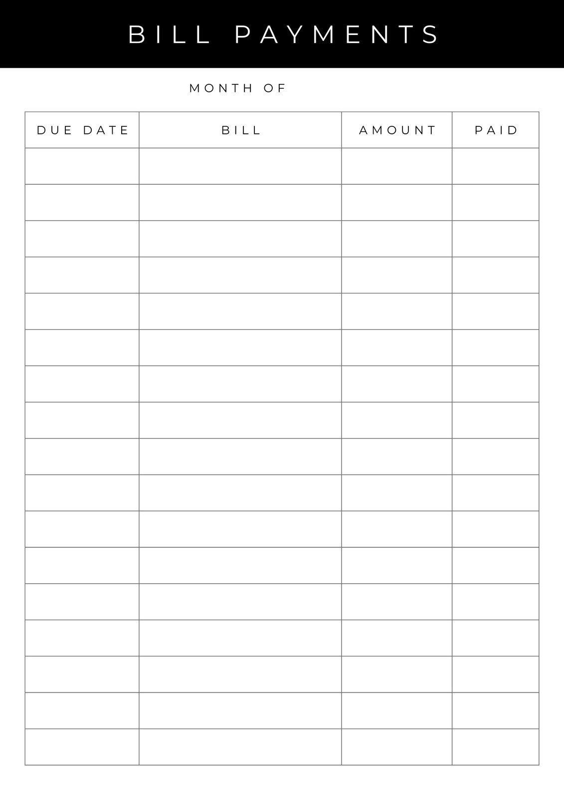 Free And Customizable Budget Templates