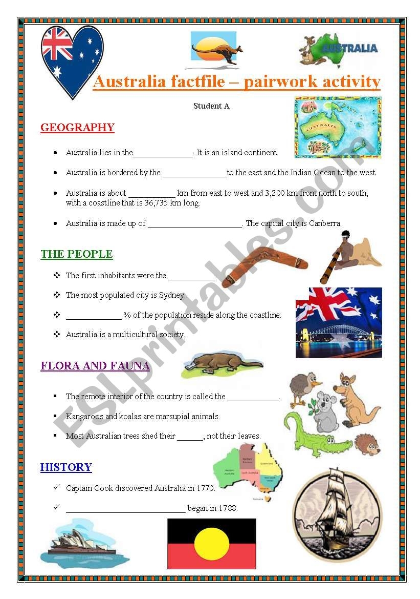 Free Australian Worksheet Download Free Australian Worksheet Png Images Free Worksheets On Clipart Library