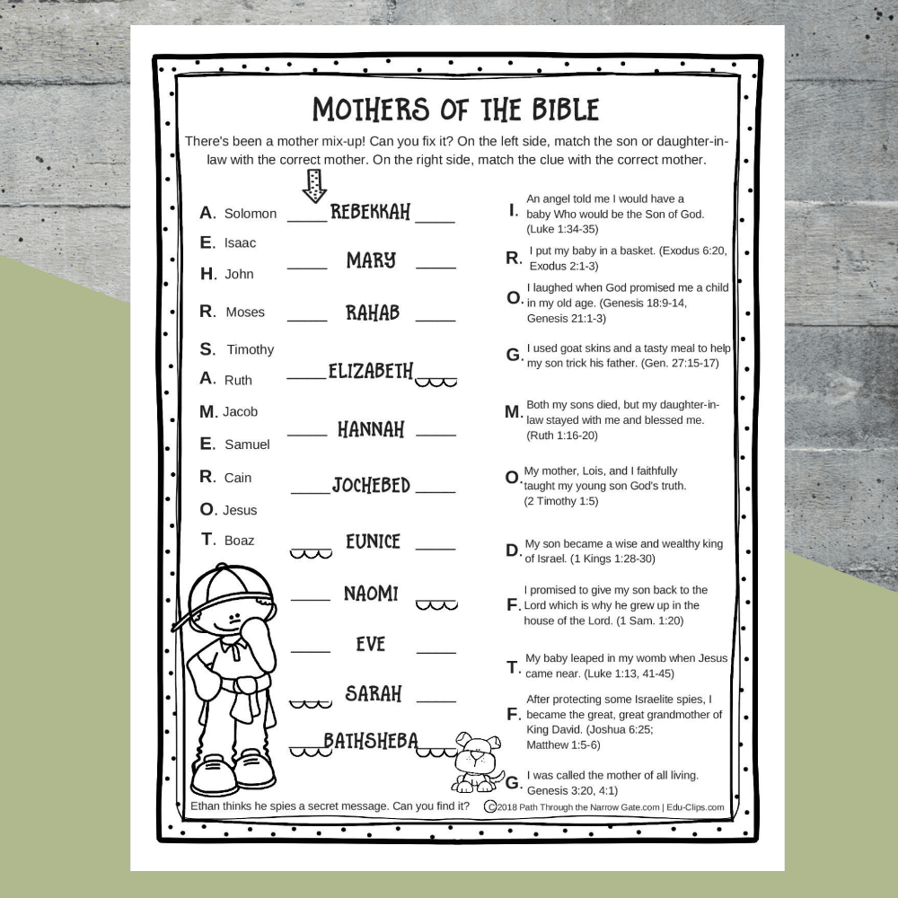Free Bible Worksheet To Print Download Free Bible Worksheet To Print Png Images Free Worksheets On Clipart Library