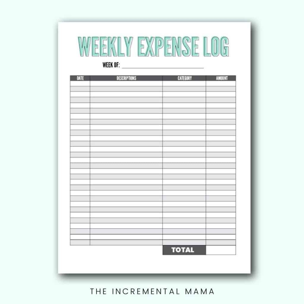 Monthly Free Blank Budget Worksheet Printable