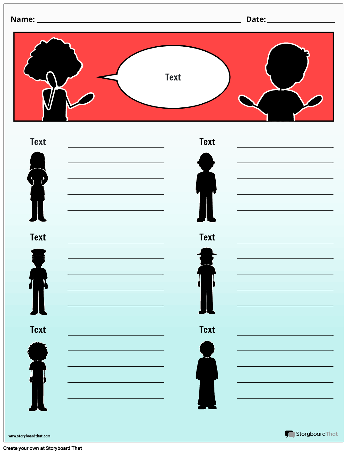 Free Conversation Worksheets Free Printable Templates