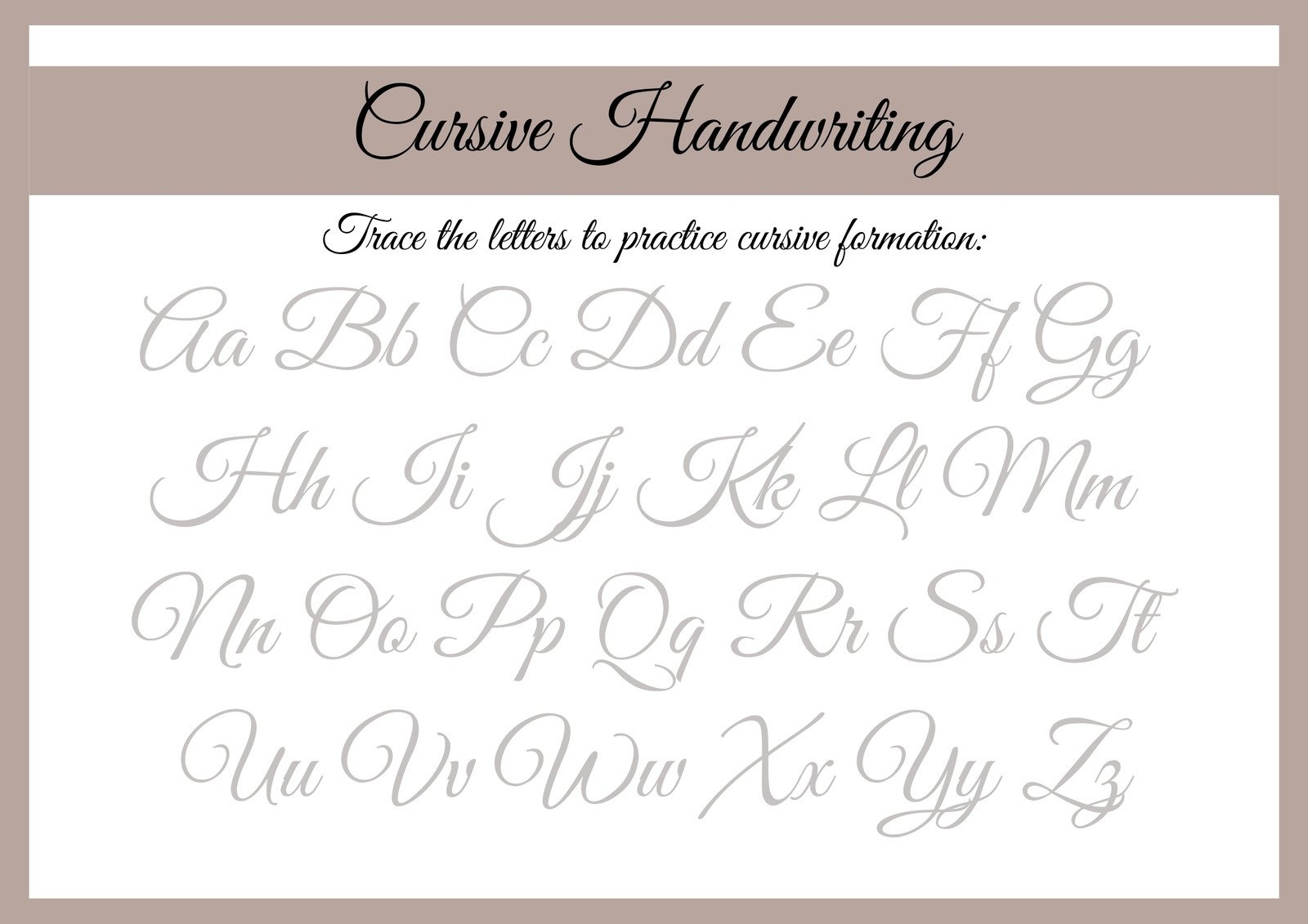 Free Printable Amazing Handwriting Worksheet Maker
