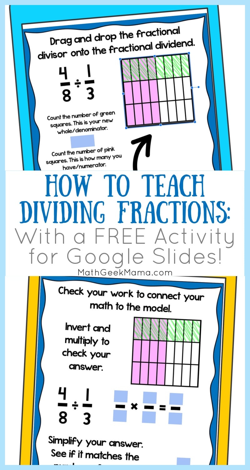 FREE Digital Dividing Fractions Activity Free Homeschool Deals 