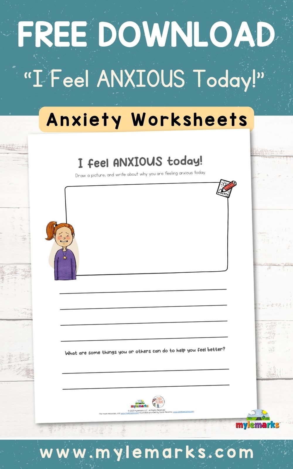 Free Printable Mental Health Kids Worksheets