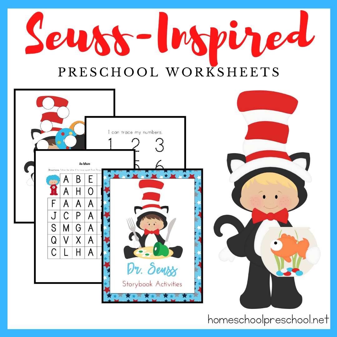 Dr Seuss Free Printable Worksheets