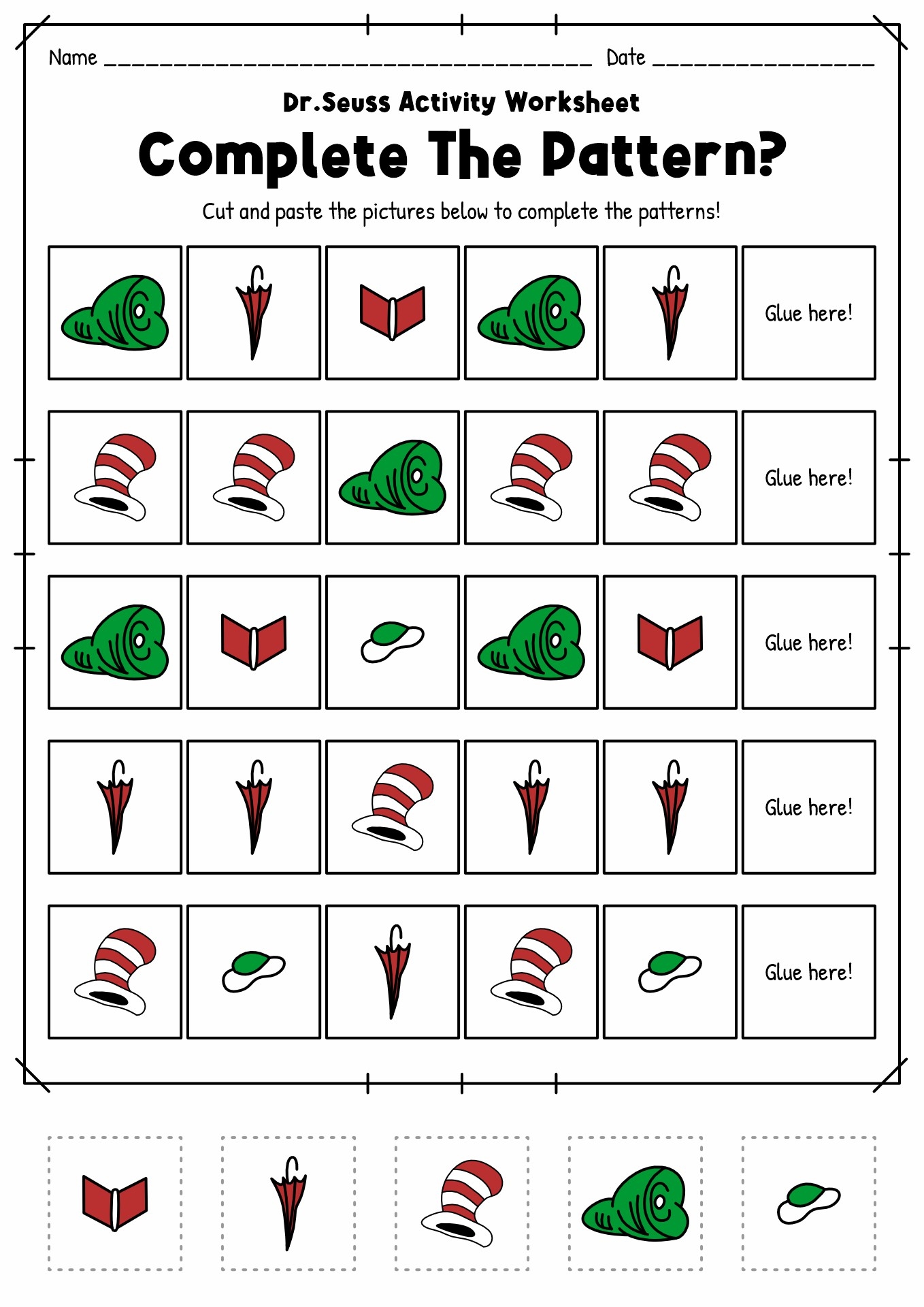 Free Dr Seuss Worksheet Printables Download Free Dr Seuss Worksheet Printables Png Images Free Worksheets On Clipart Library