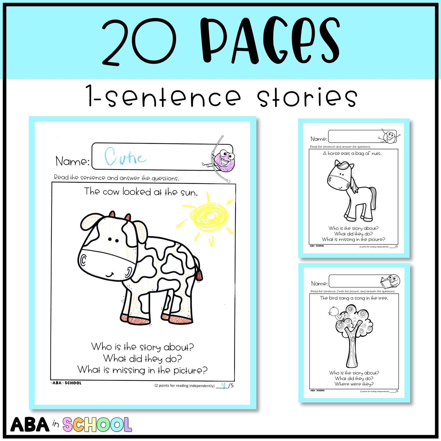 FREE Easy Reading Comprehension Passages