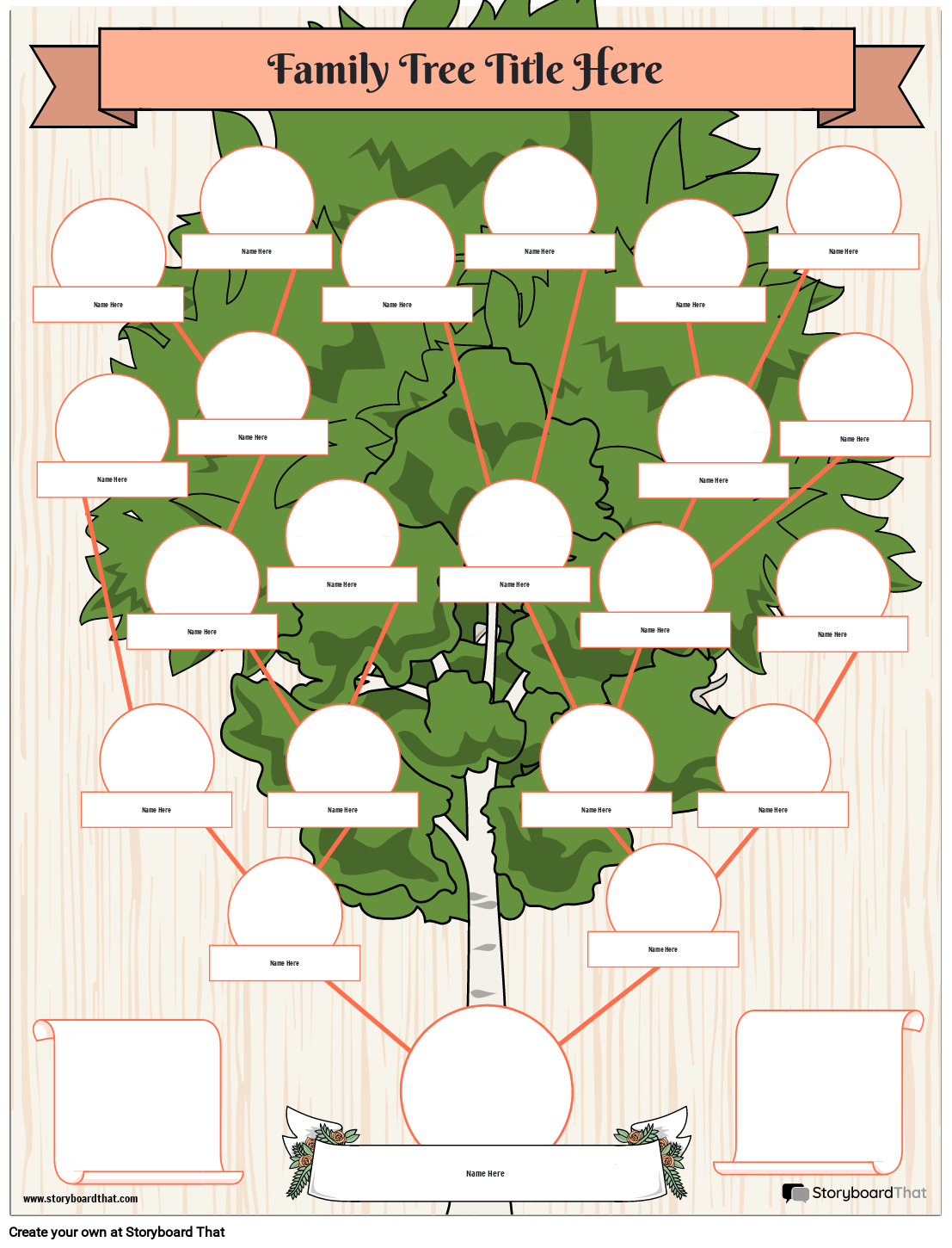 Free Family Tree Maker Examples And Templates Online
