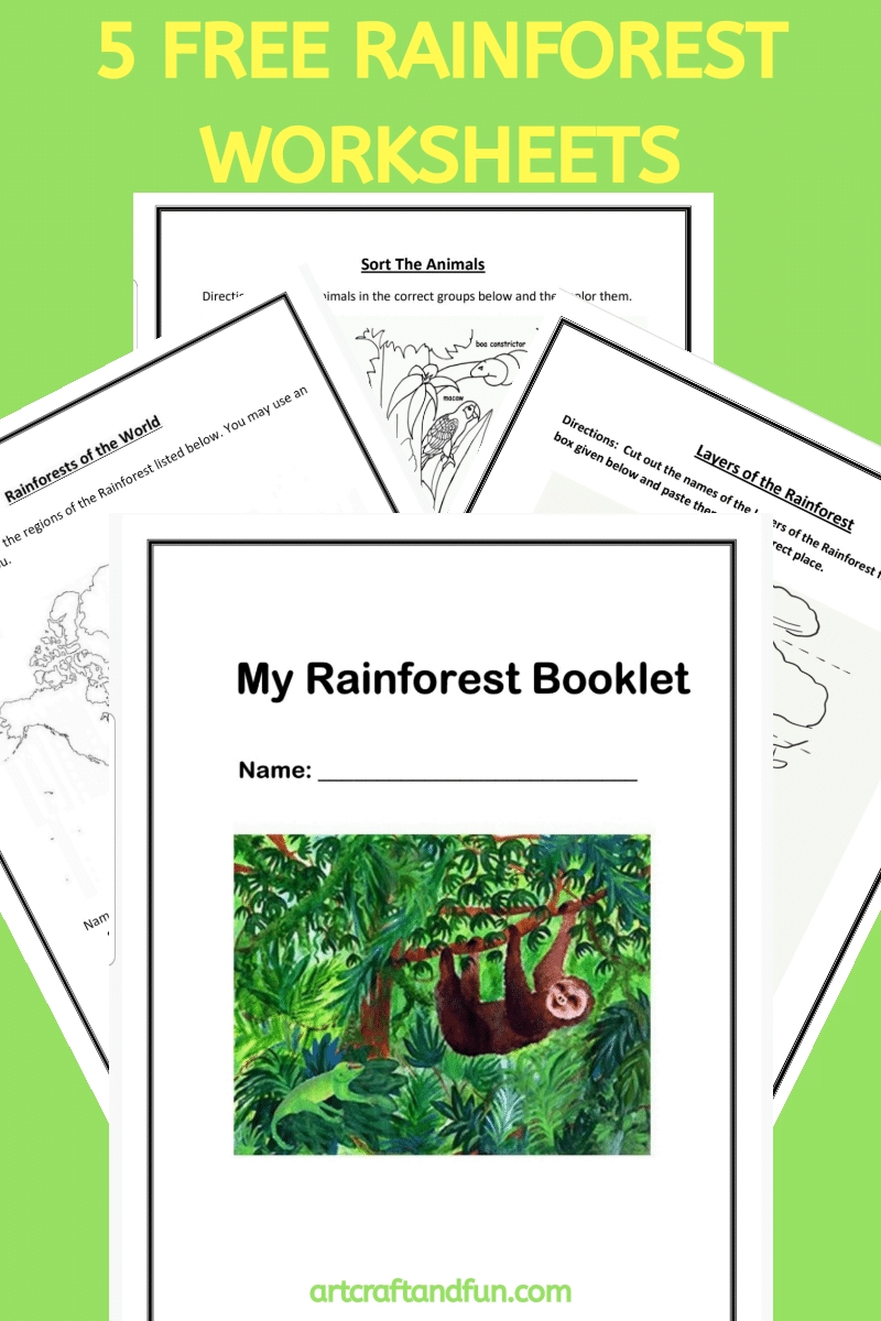 Free Free Rainforest Worksheet Download Free Free Rainforest Worksheet Png Images Free Worksheets On Clipart Library
