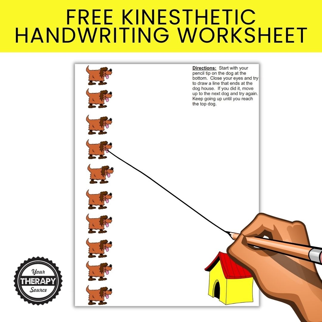 Free Handwriting Worksheets Your Therapy Source