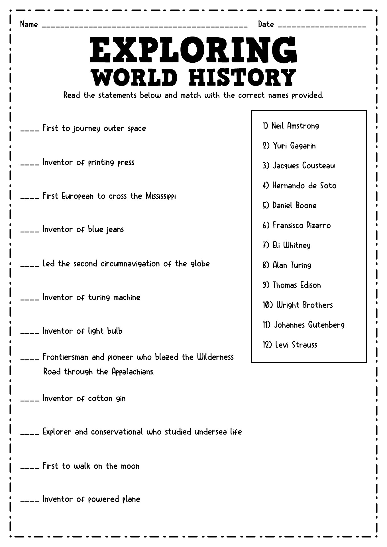 Free History Worksheets KS3 U0026 KS4 Lesson Plans U0026 Resources Worksheets Library