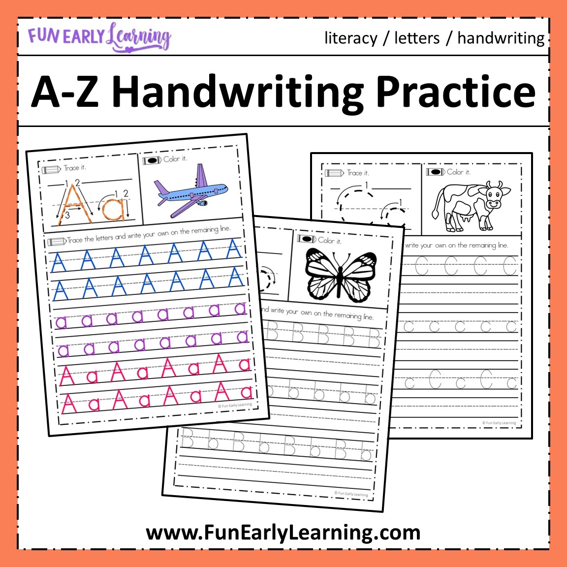 Writing Free Printable Worksheets For Kindergarten
