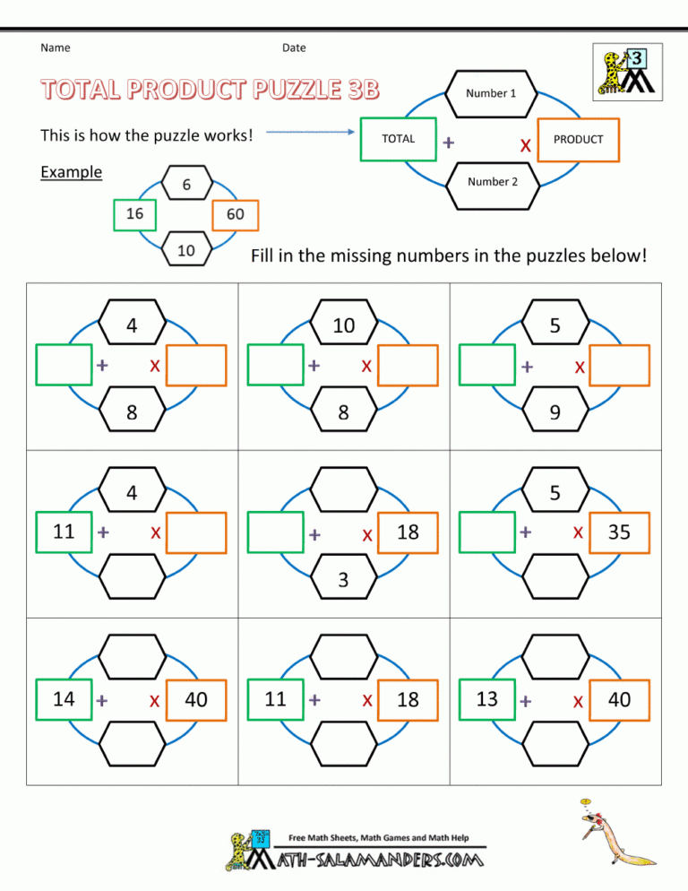 Free Math Multiplication Puzzle Worksheet Download Free Math Multiplication Puzzle Worksheet Png Images Free Worksheets On Clipart Library
