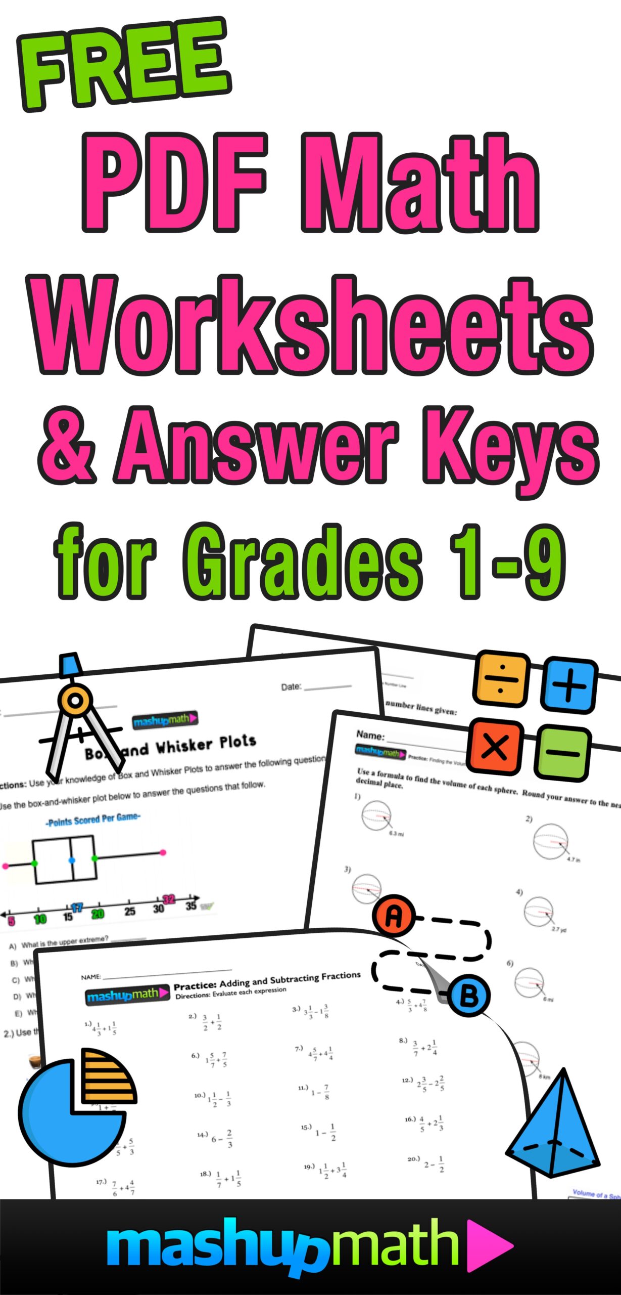 Free Printable Worksheets With Answer Keys