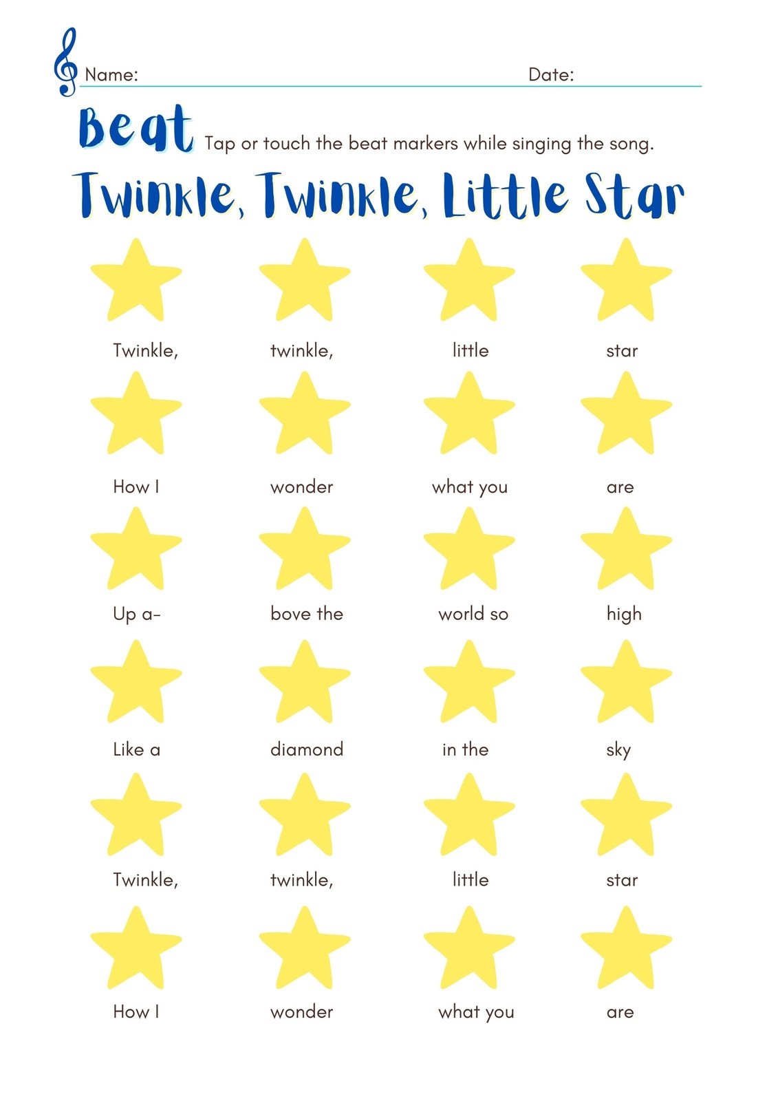 Free Music Reading Comprehension Worksheet
