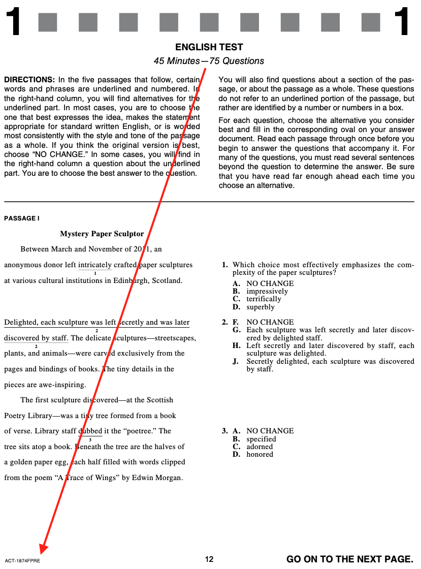 Free Official ACT Practice Tests PDFs And Answer Explanations Worksheets Library