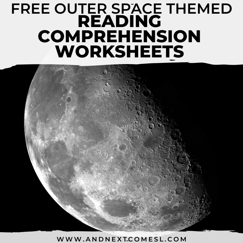 Esl Worksheets Space Reading Comprehension