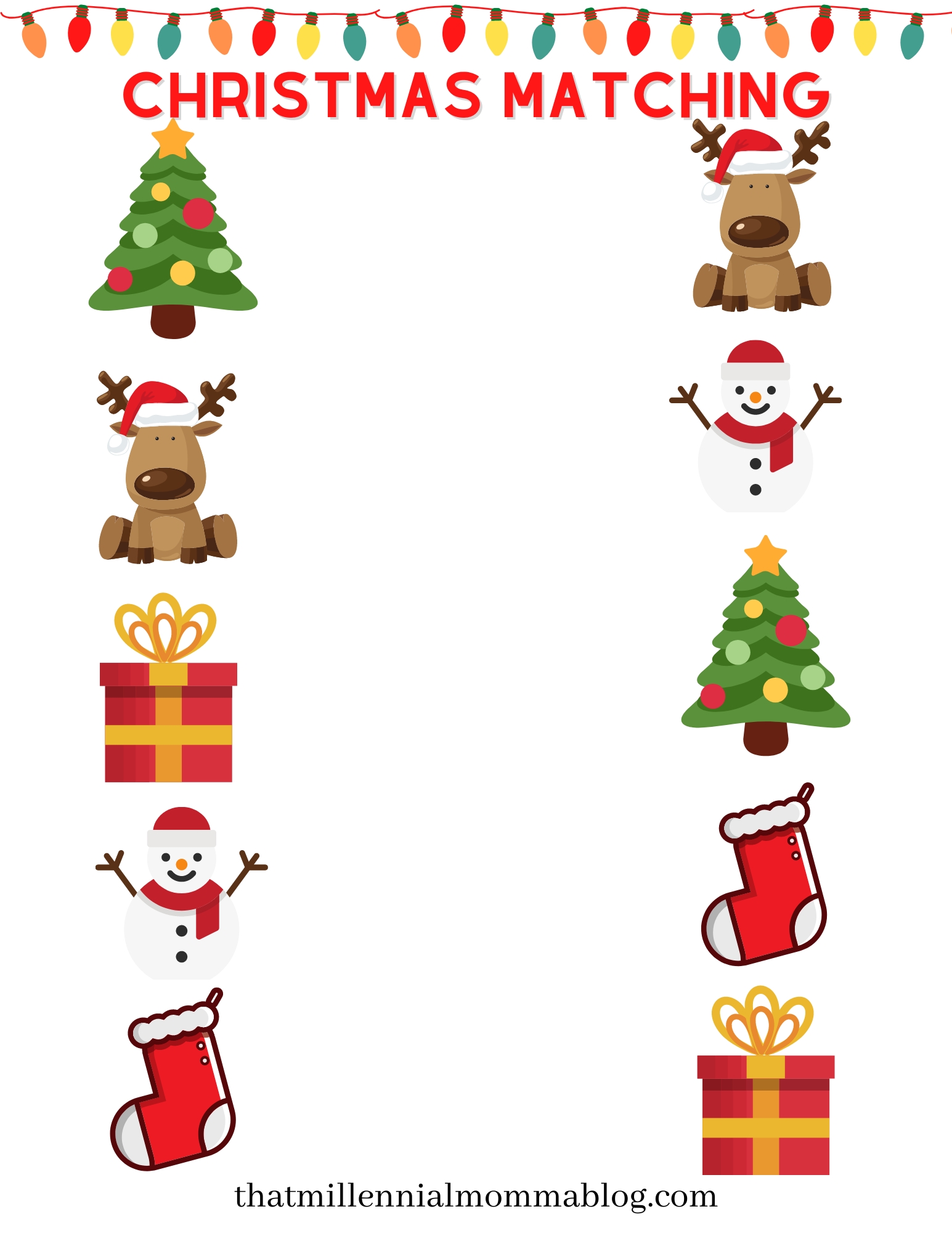 Free Printable Holiday Worksheets Pdf
