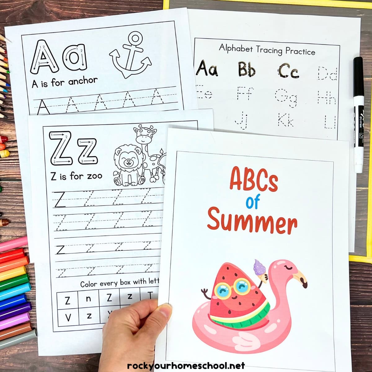 Handwriting Free Printable Alphabet Worksheets