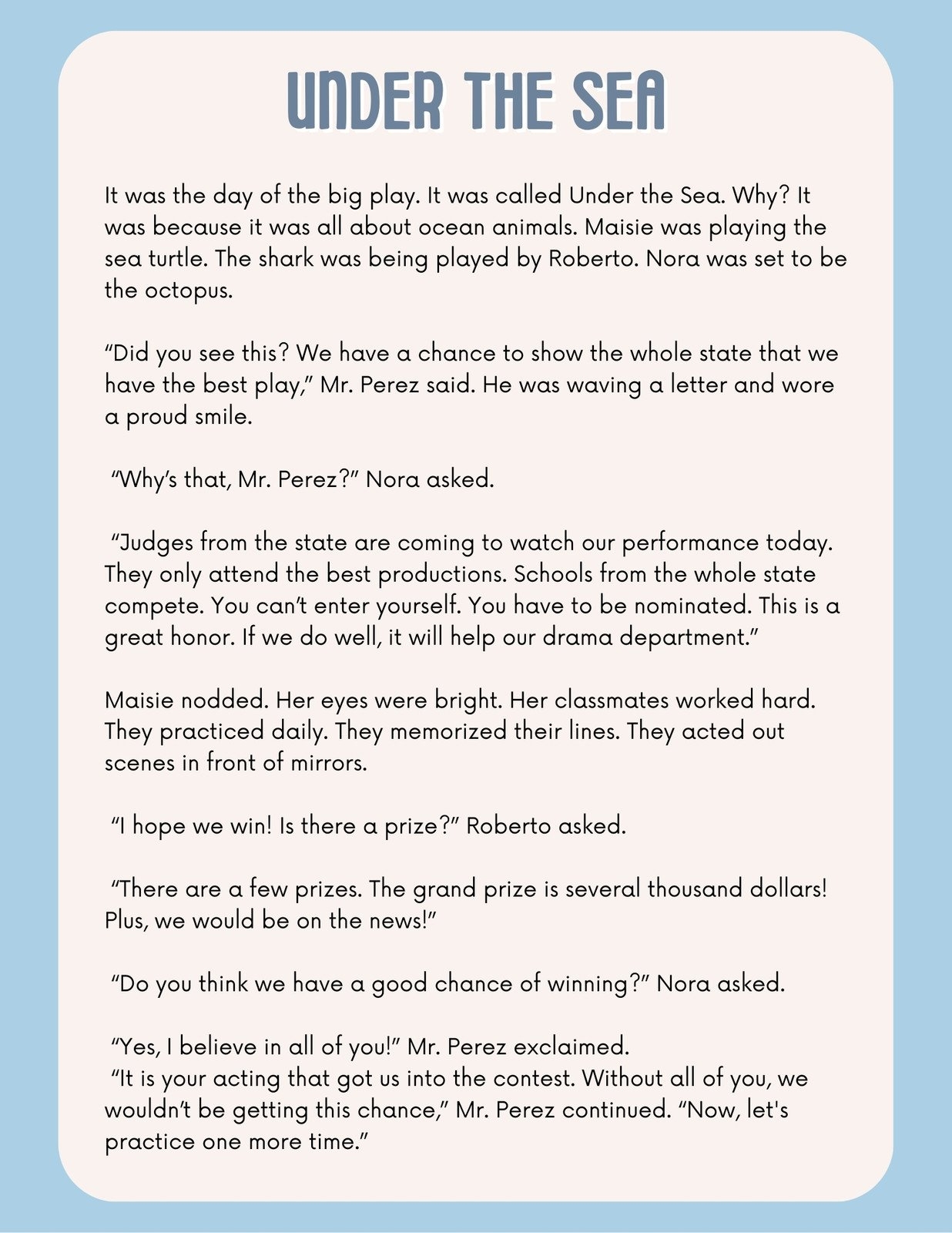 Free Printable 3rd Grade Reading Worksheet Templates Canva Worksheets Library