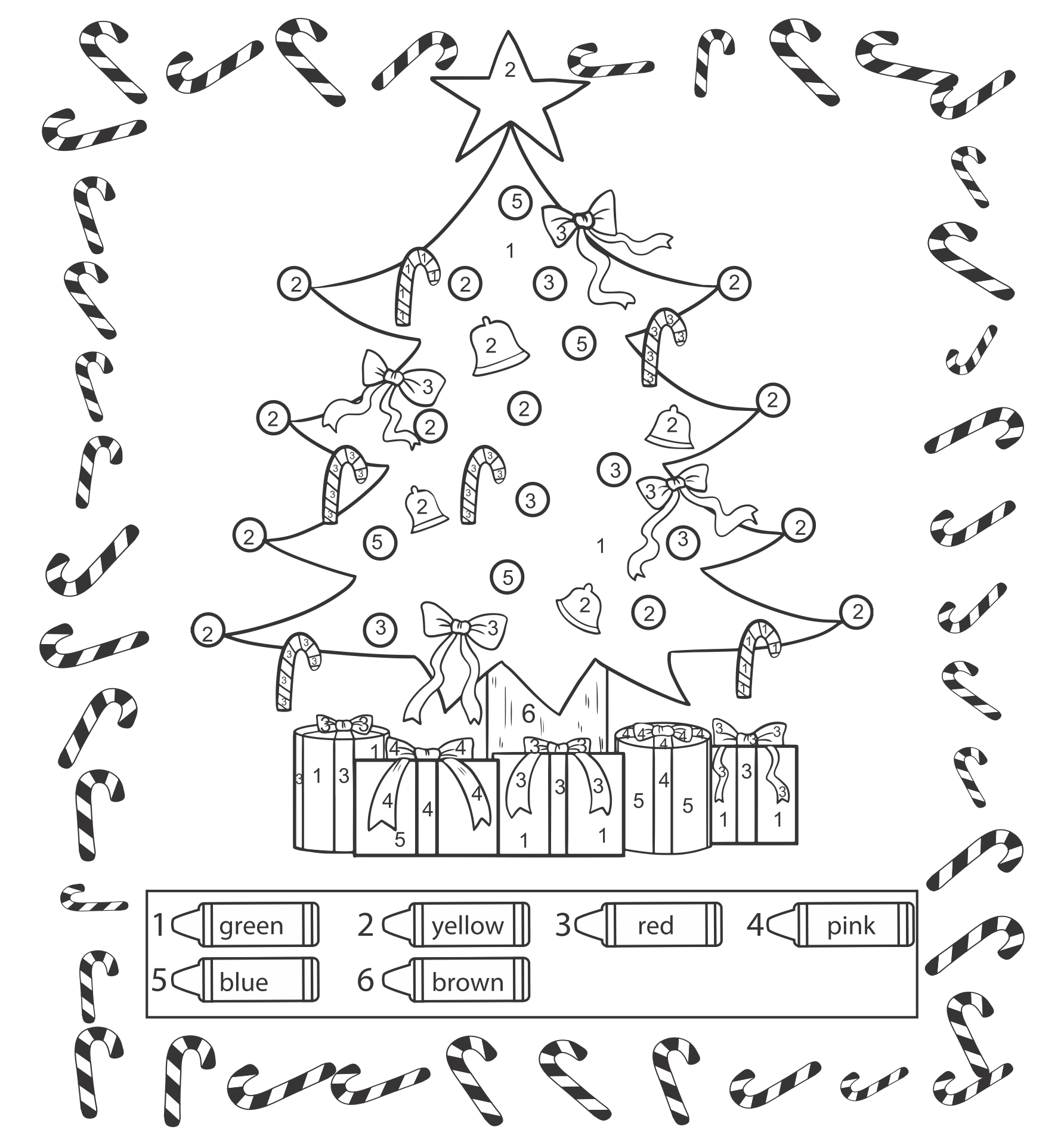 FREE Printable Christmas Worksheets For Preschool My Nerdy Worksheets Library