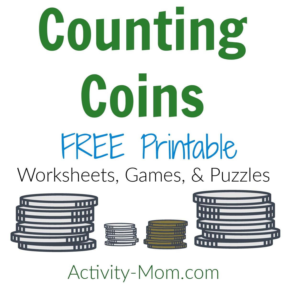 Free Printable Coin Worksheets The Activity Mom