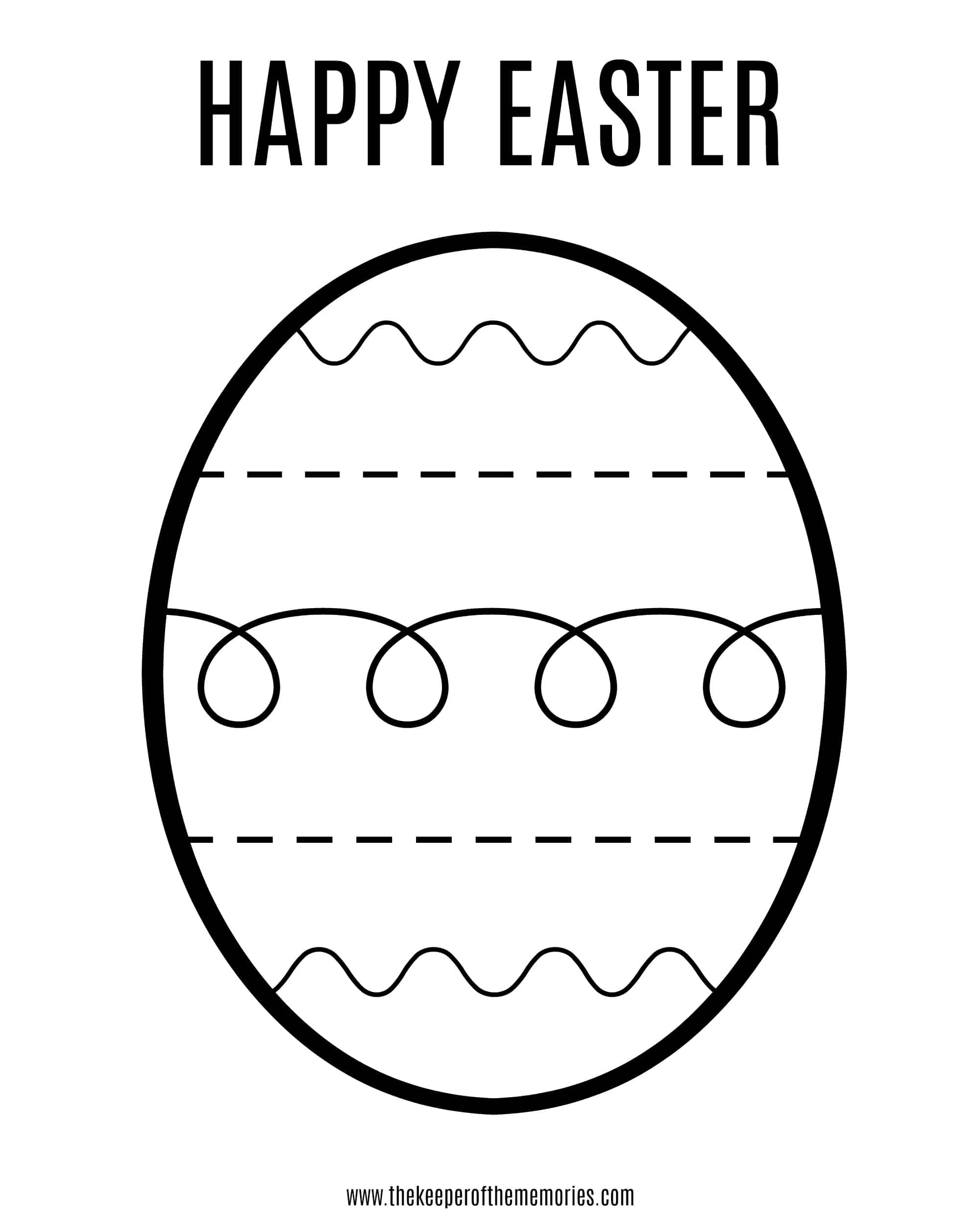 Free Printable Easter Worksheets For Preschoolers