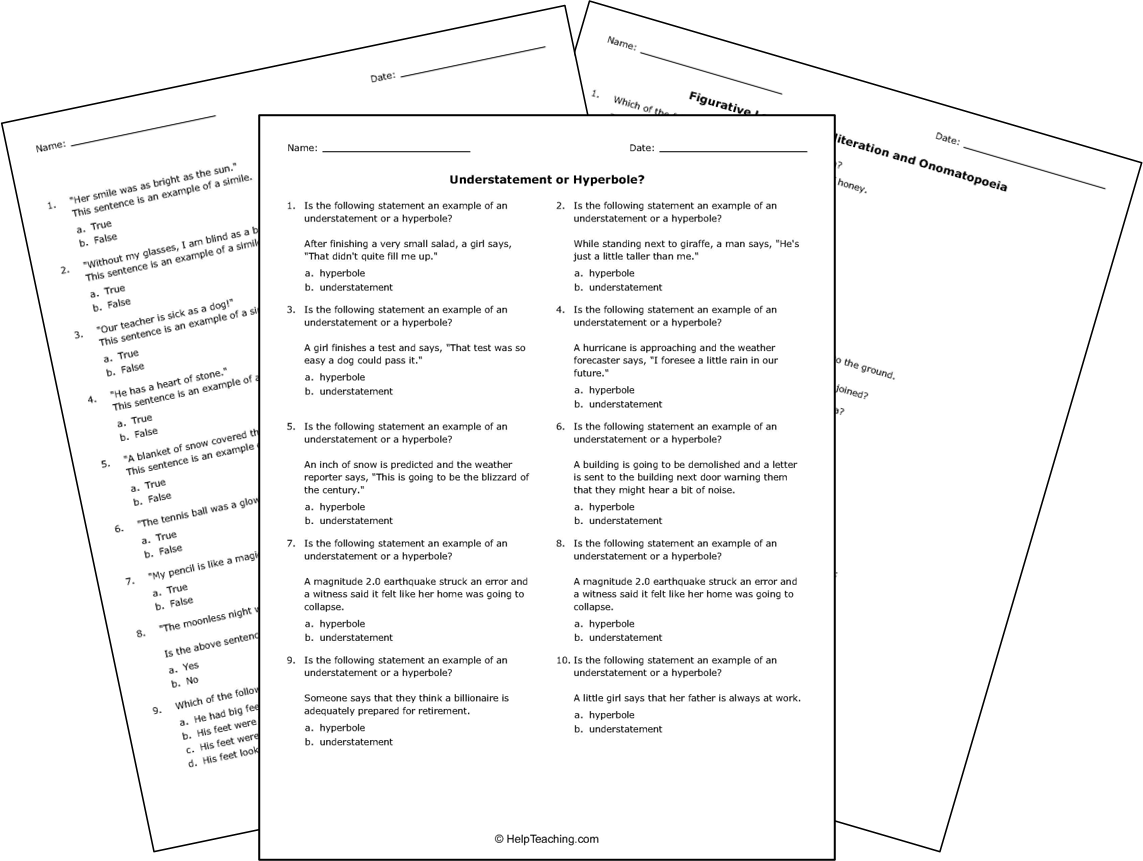 Free Printable Foreign Language Worksheets