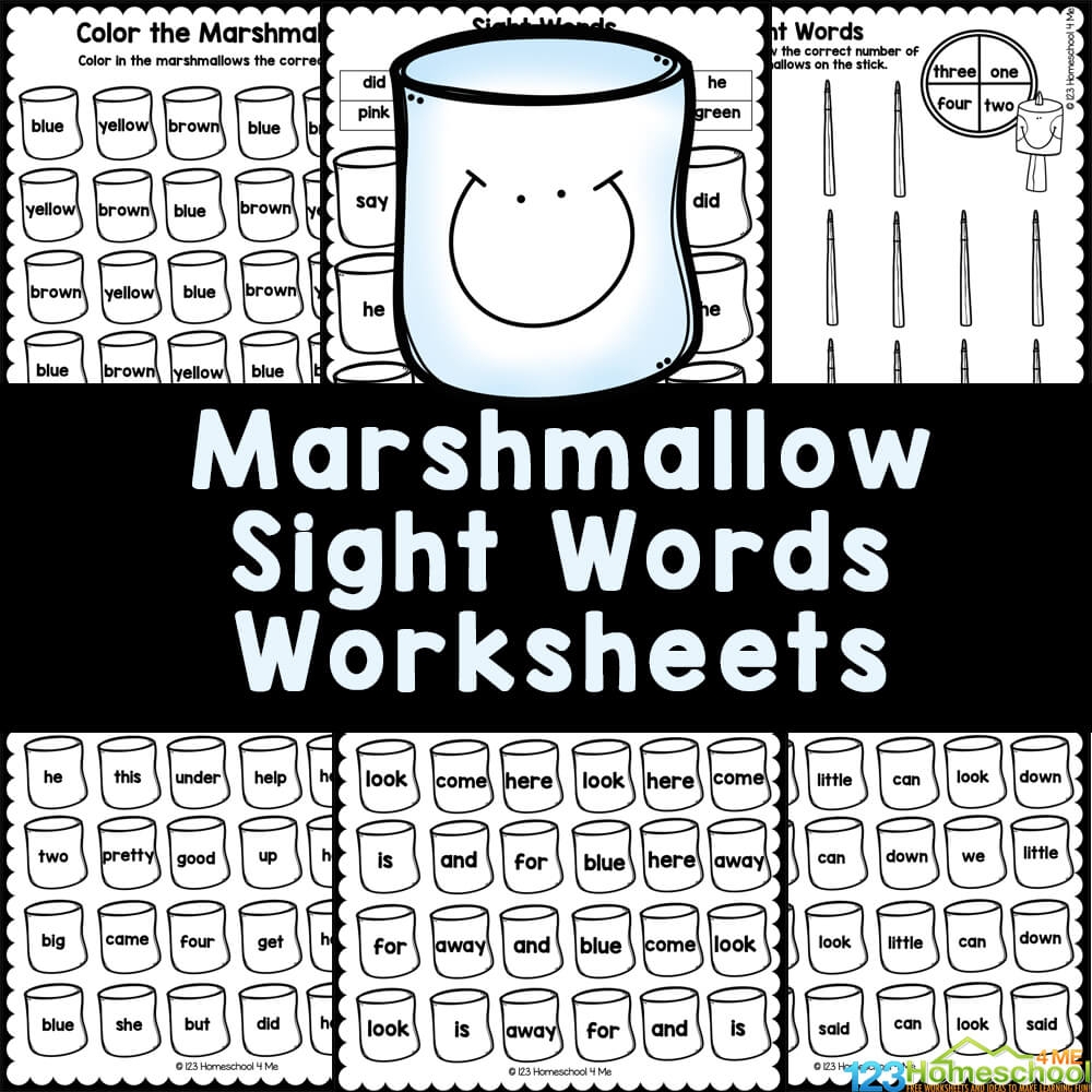 Editable Sight Word Worksheets Free Printable
