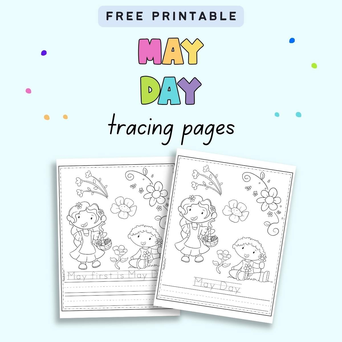 Free Printable May Day Worksheet The Artisan Life