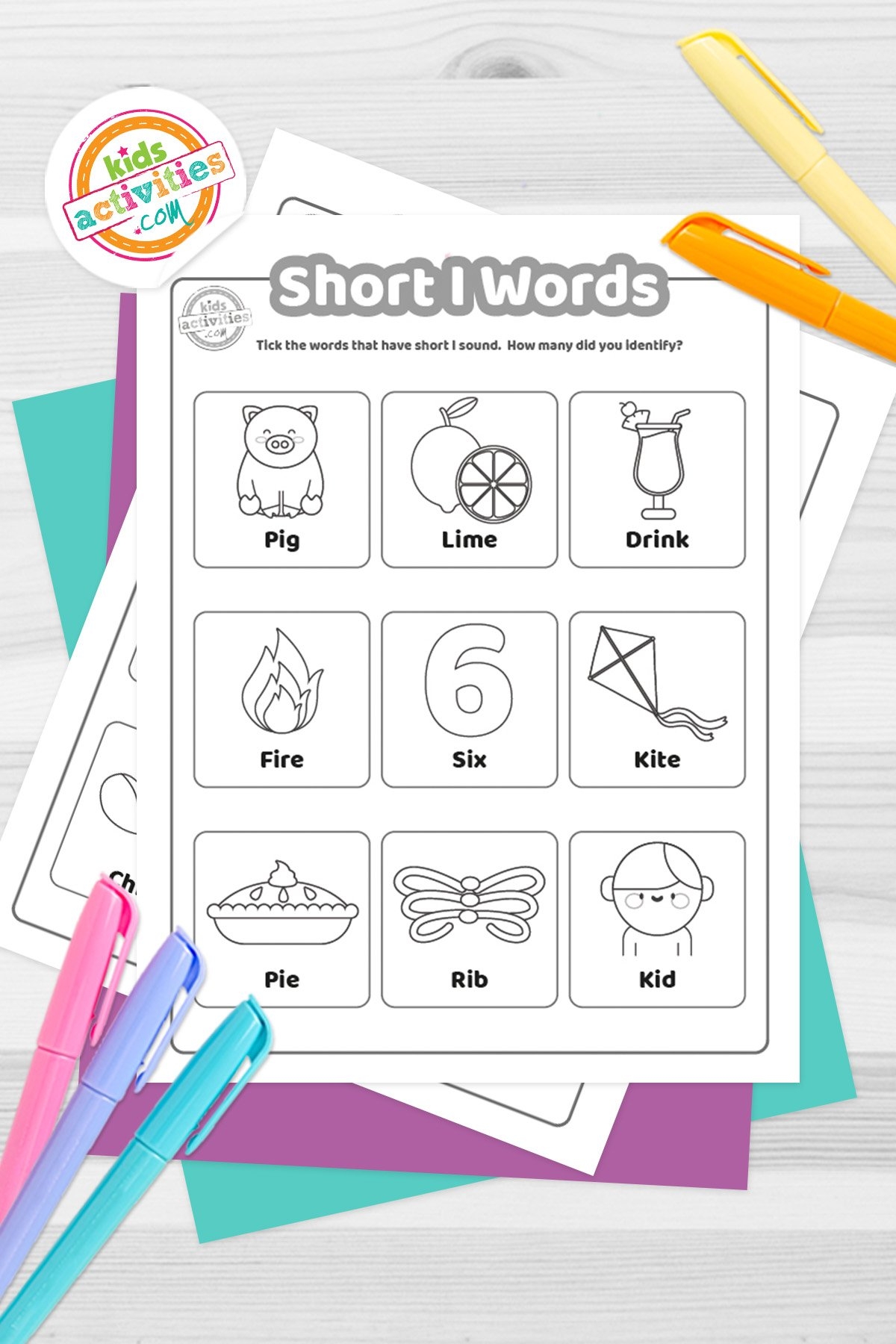 Free Printable Short A Worksheets