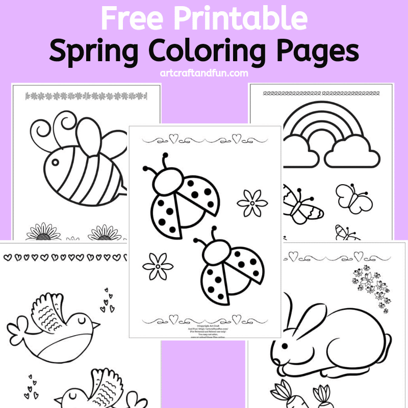 Free Printable Spring Worksheets For Preschoolers Worksheets Library