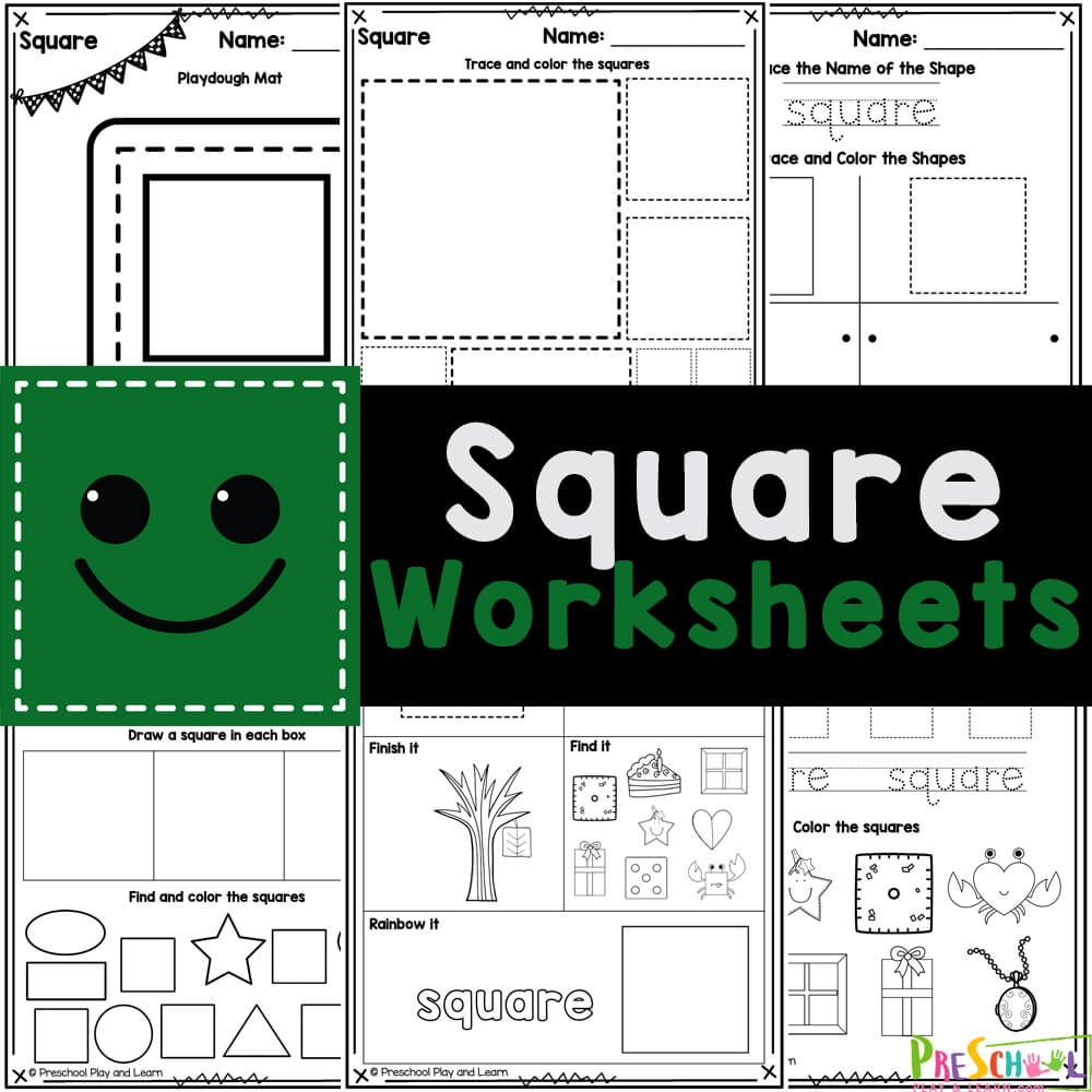 Free Printable Worksheets For Preschoolers Shapes