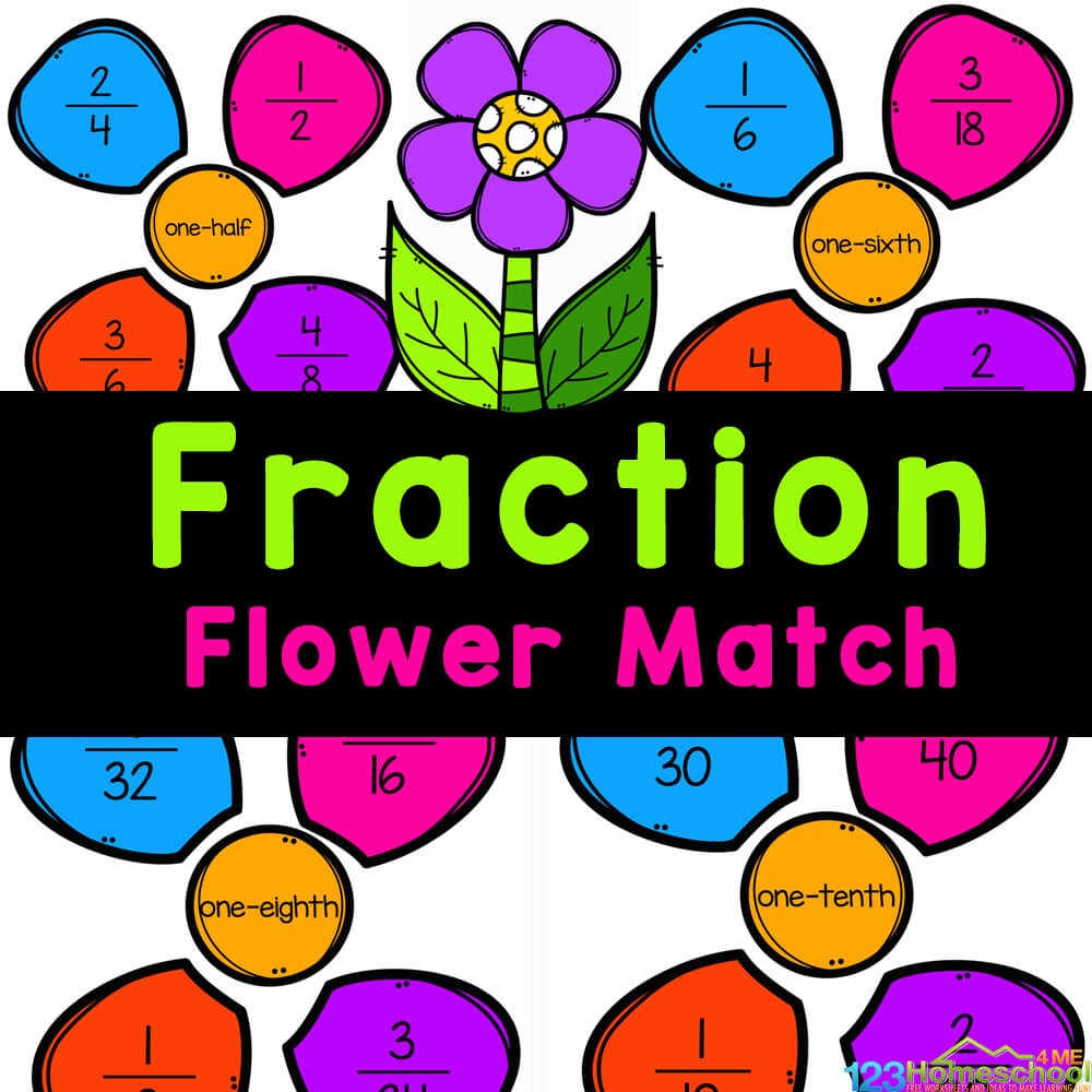 Eqivalent Fractions Printable Free Worksheet