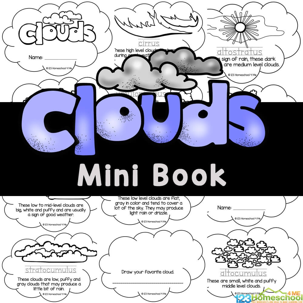 Free Printable Cloud Worksheets