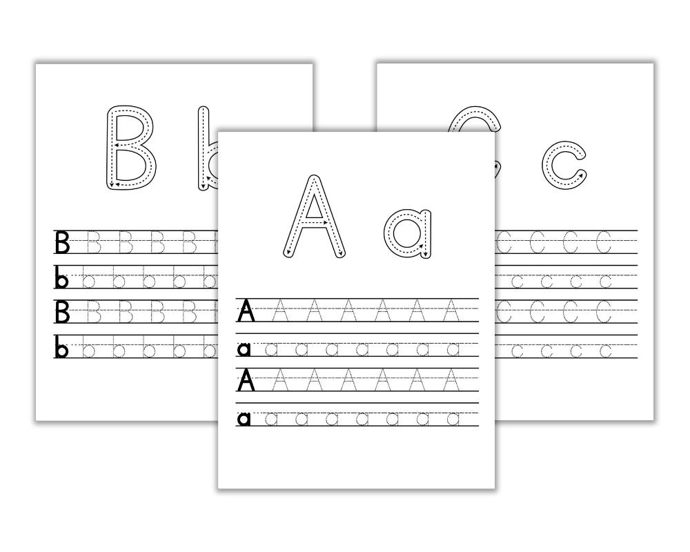 Free Printable Alphabet Tracing Worksheet