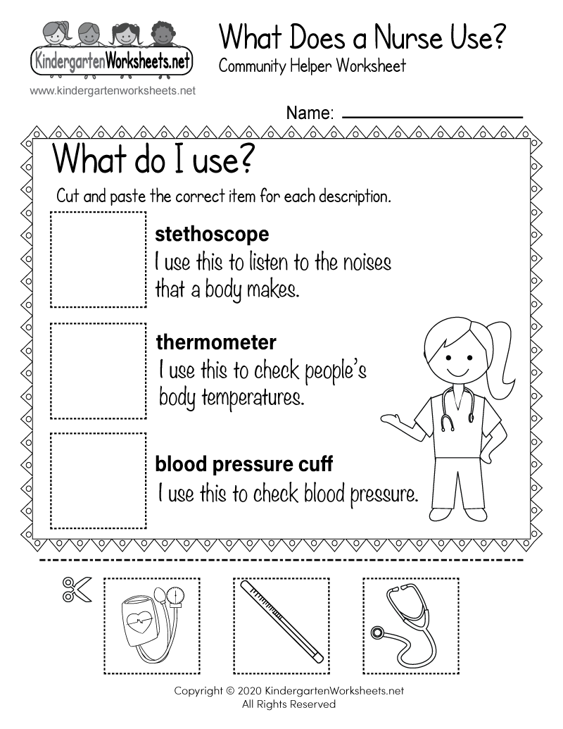 Free Printable Nursing Worksheets