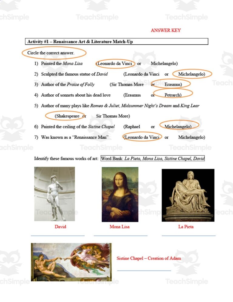 Free Renaissance Worksheet For High School Download Free Renaissance Worksheet For High School Png Images Free Worksheets On Clipart Library