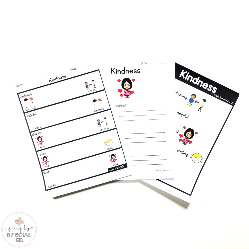 FREE Simple Comprehension Lesson Simply Special Ed