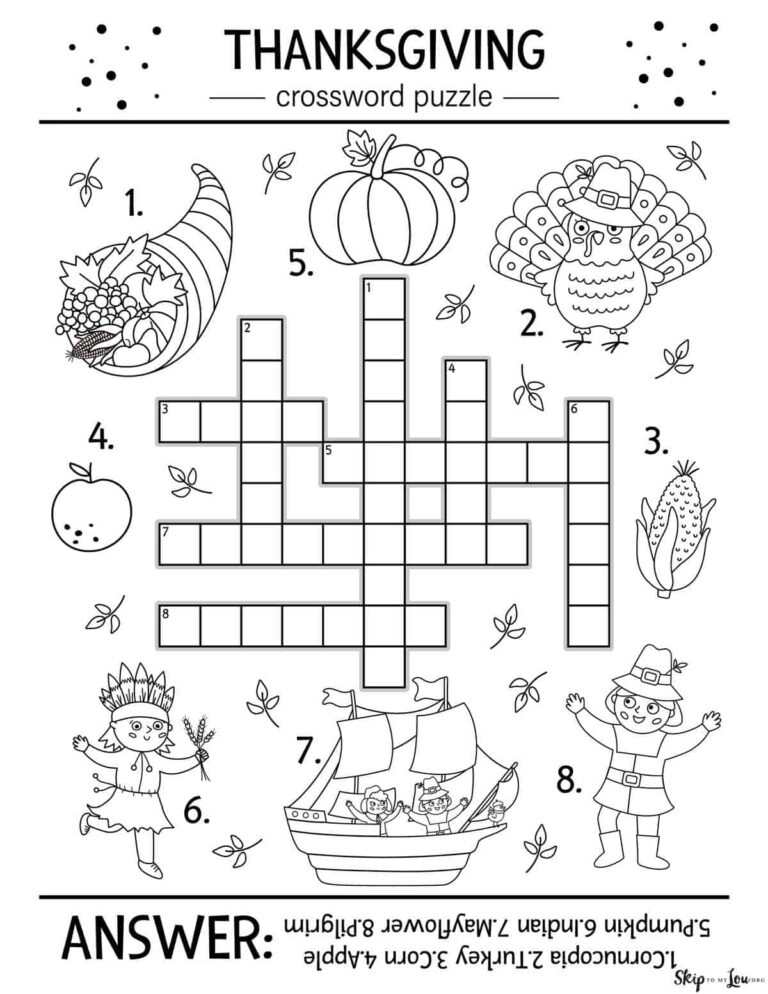 Free Thanksgiving Printable Activity Worksheet Download Free Thanksgiving Printable Activity Worksheet Png Images Free Worksheets On Clipart Library