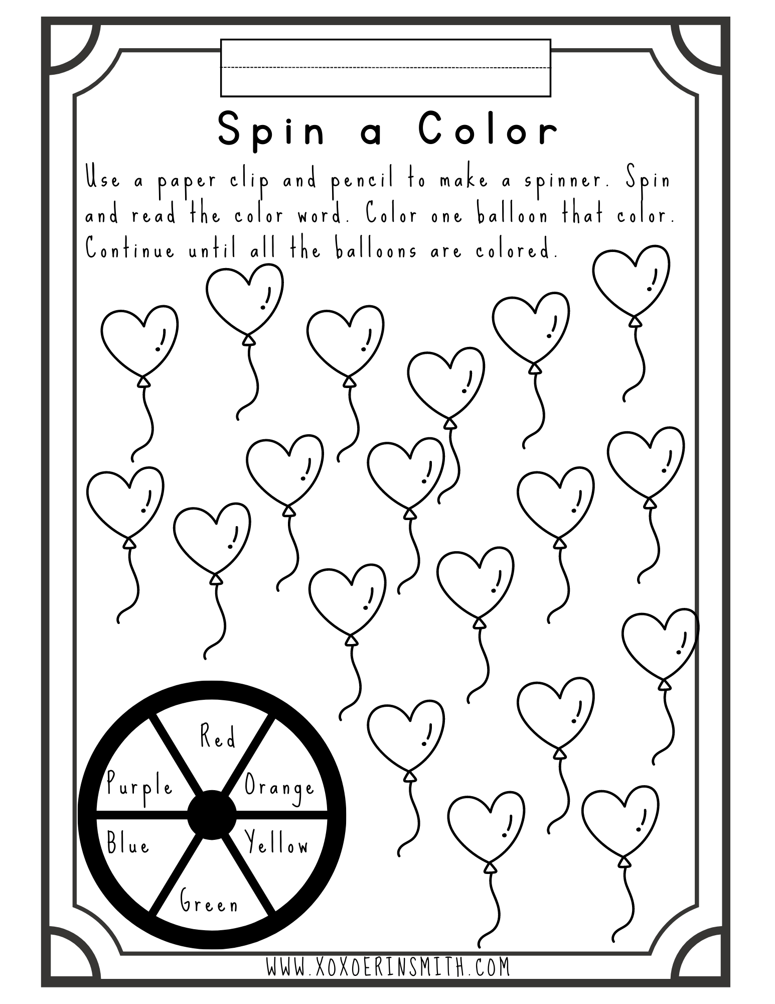 Free Printable Valentine Worksheets For Preschoolers