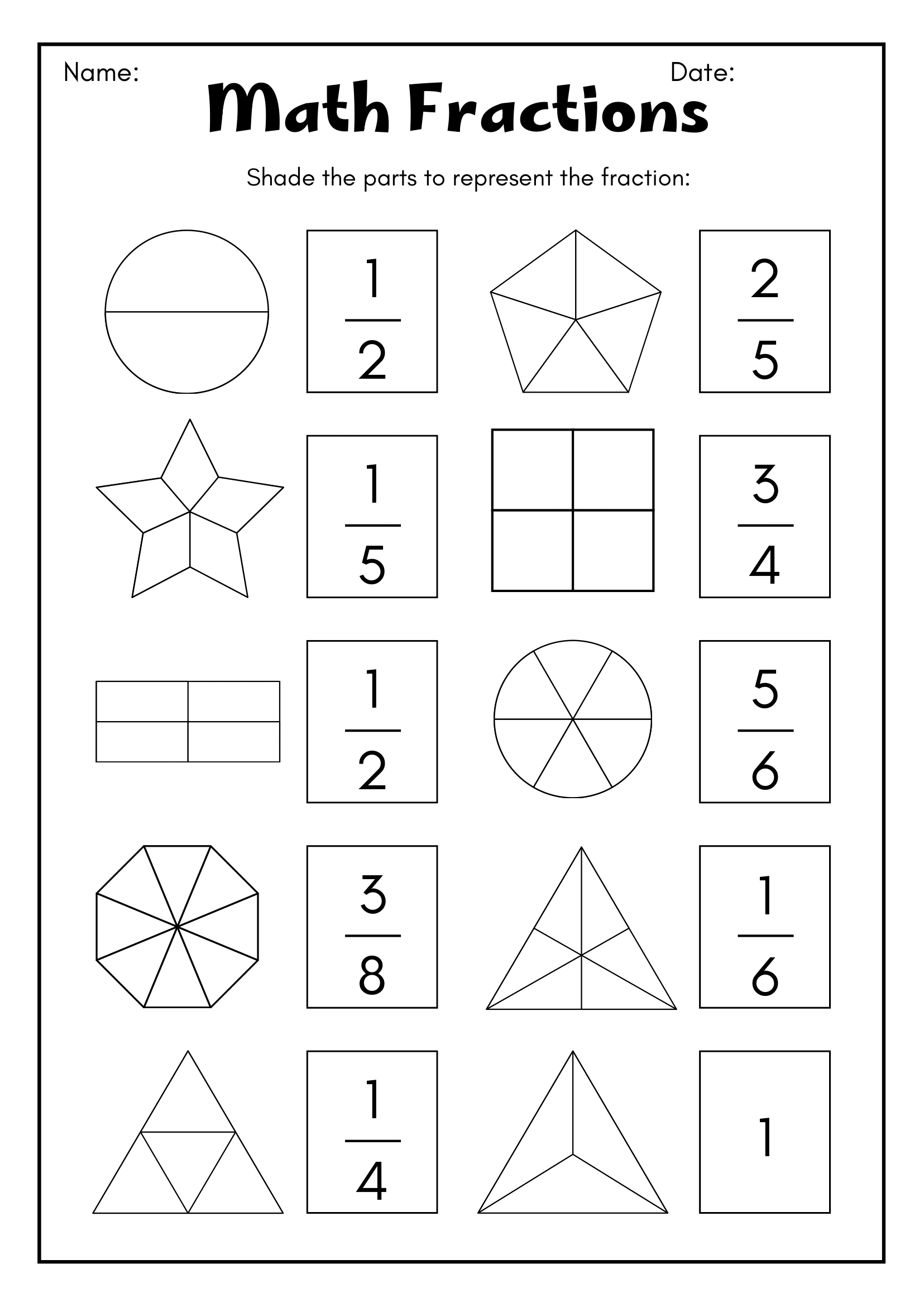 Free Printable 3rd Grade Worksheets Math